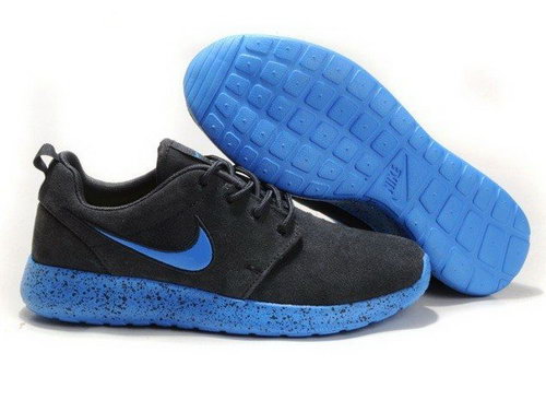 To Buy Nike Mens Roshe Running Shoes Wool Skin Grey Blue Online Cheap Coupon Code